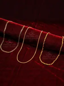 Ramdev Art Fashion Jwellery Gold-Plated Brass Necklace