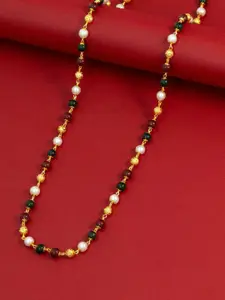 Ramdev Art Fashion Jwellery Gold-Plated Brass Necklace