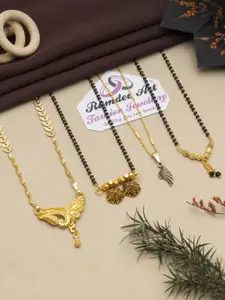 Ramdev Art Fashion Jwellery Gold-Plated Brass Necklace