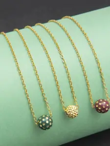 Ramdev Art Fashion Jwellery Gold-Plated Brass Necklace