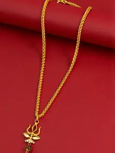 Ramdev Art Fashion Jwellery Gold-Plated Brass Necklace