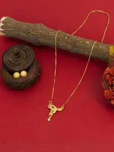 Ramdev Art Fashion Jwellery Gold-Plated Brass Necklace