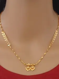 Ramdev Art Fashion Jwellery Gold-Plated Brass Necklace
