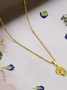 Ramdev Art Fashion Jwellery Gold-Plated Brass Necklace