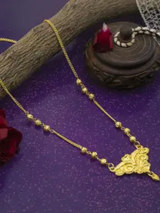 Ramdev Art Fashion Jwellery Gold-Plated Brass Necklace