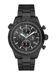 SANTA BARBARA POLO & RACQUET CLUB Men Dial & Stainless Steel Straps Analogue Watch