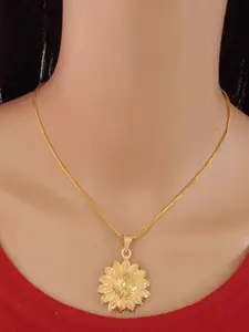 Ramdev Art Fashion Jwellery Gold-Plated Brass Necklace