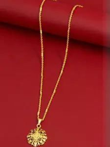 Ramdev Art Fashion Jwellery Gold-Plated Brass Necklace