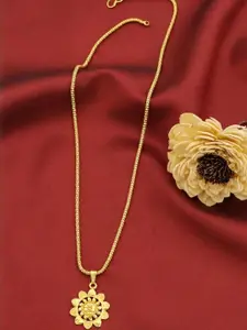 Ramdev Art Fashion Jwellery Gold-Plated Brass Necklace