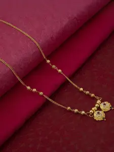 Ramdev Art Fashion Jwellery Gold-Plated Brass Necklace