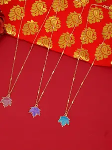 Ramdev Art Fashion Jwellery Gold-Plated Brass Necklace