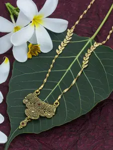 Ramdev Art Fashion Jwellery Gold-Plated Brass Necklace