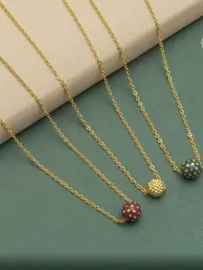 Ramdev Art Fashion Jwellery Gold-Plated Brass Necklace