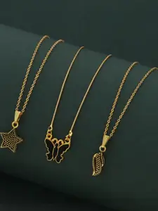 Ramdev Art Fashion Jwellery Gold-Plated Brass Necklace