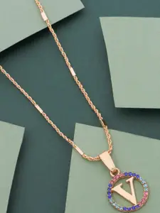 Ramdev Art Fashion Jwellery Gold-Plated Brass Necklace