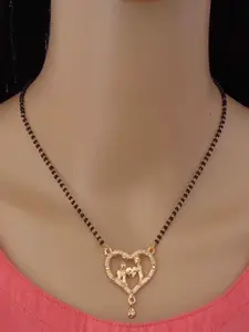 Ramdev Art Fashion Jwellery Gold-Plated Brass Necklace