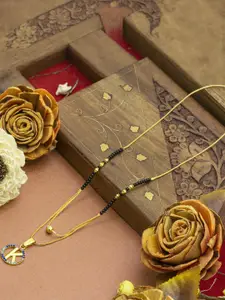 Ramdev Art Fashion Jwellery Gold-Plated Brass Necklace