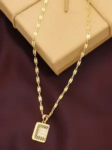 Ramdev Art Fashion Jwellery Gold-Plated Brass Necklace