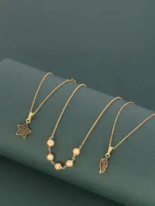 Ramdev Art Fashion Jwellery Gold-Plated Brass Necklace