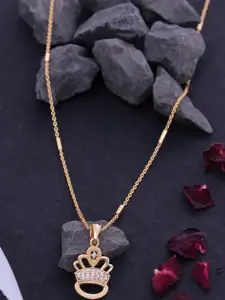 Ramdev Art Fashion Jwellery Gold-Plated Brass Necklace