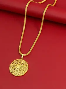 Ramdev Art Fashion Jwellery Gold-Plated Brass Necklace