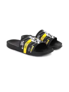DRACKFOOT Men Printed Slider Flip-Flops