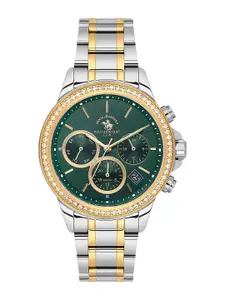 SANTA BARBARA POLO & RACQUET CLUB Women Bracelet Style Straps Analogue Watch