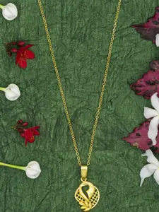 Ramdev Art Fashion Jwellery Gold-Plated Brass Necklace