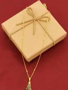 Ramdev Art Fashion Jwellery Gold-Plated Brass Necklace