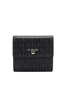 Da Milano Women Textured Leather Three Fold Wallet