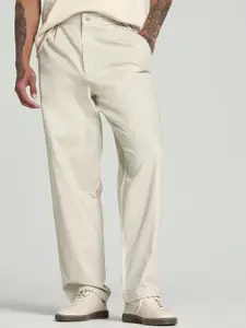 Puma MMQ Men Mid Rise Relexed Fit Cotton Oversized Chino Pants