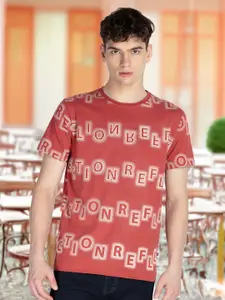 Status Quo Men Typography Printed Pure Cotton Pockets T-shirt