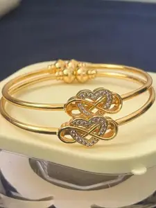 Anouk Brass-Plated Brass Bangles