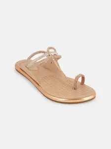 Anouk Women Western - Embellished Open Toe Flats