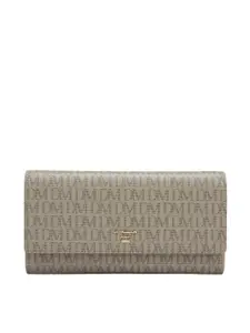 Da Milano Women Typography Printed Leather Envelope