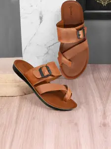 Ajanta Men PU Slip-On Comfort Sandals