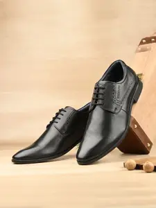 Valentino Men Leather Lace-Up Formal Derbys