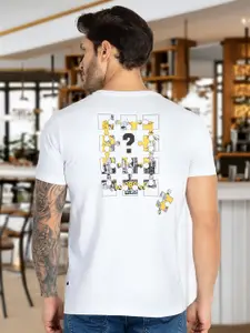 Status Quo Men Pure Cotton Pockets T-shirt