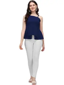 MG FASHION Off-Shoulder Boxy Top