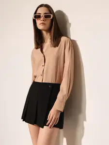 ONLY Spread Collar Long Sleeves Casual Shirt