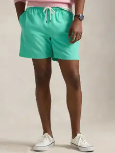Polo Ralph Lauren Men Solid Regular Fit Mid Rise Shorts
