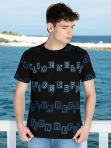 Status Quo Men Typography Printed Pure Cotton Pockets T-shirt