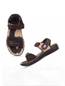 PENNEN Boys Brown Comfort Sandals