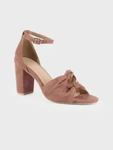 20Dresses Women Solid Round Toe Bows Peep Toes