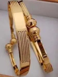 Anouk Pack Of 2 Gold-Plated Bangles