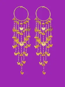 SBP Fashion Gold Plated Butterfly Bangle Kaleeras