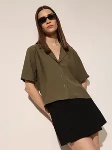 ONLY Club Collar Short Sleeves Boxy Shirt