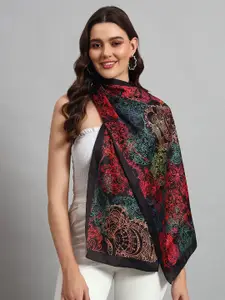 HANDICRAFT PALACE Women Printed Satin Scarf