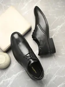 Valentino Men Genuine Leather Lace-Up Formal Derby Shoes