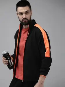 VOXATI Colourblocked Stand Collar Jacket